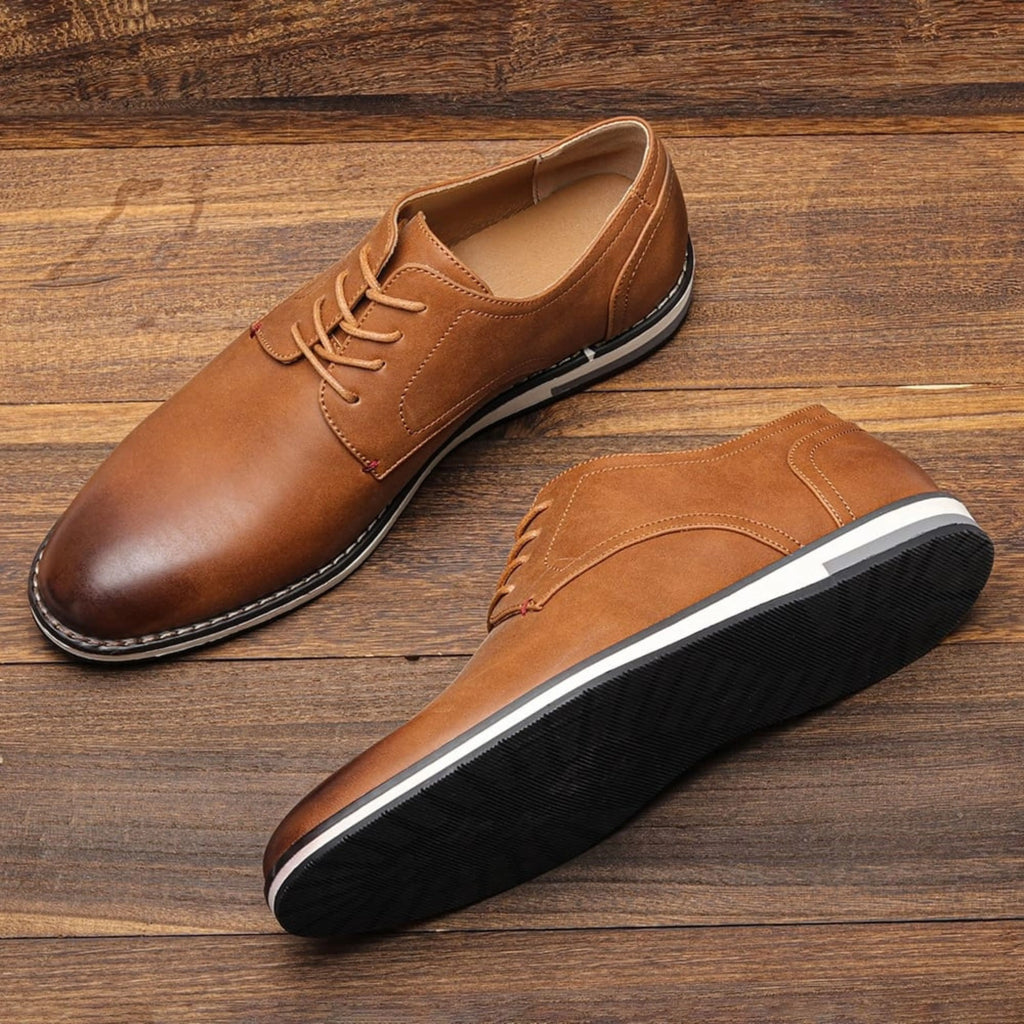 Men's PU Leather Shoes - Isaacare