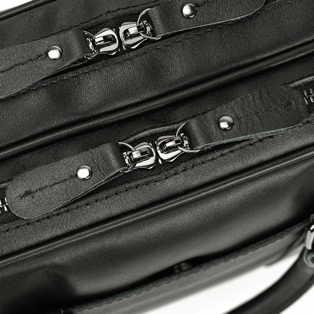 Leather Laptop Bag for Men - Mini - Isaacare
