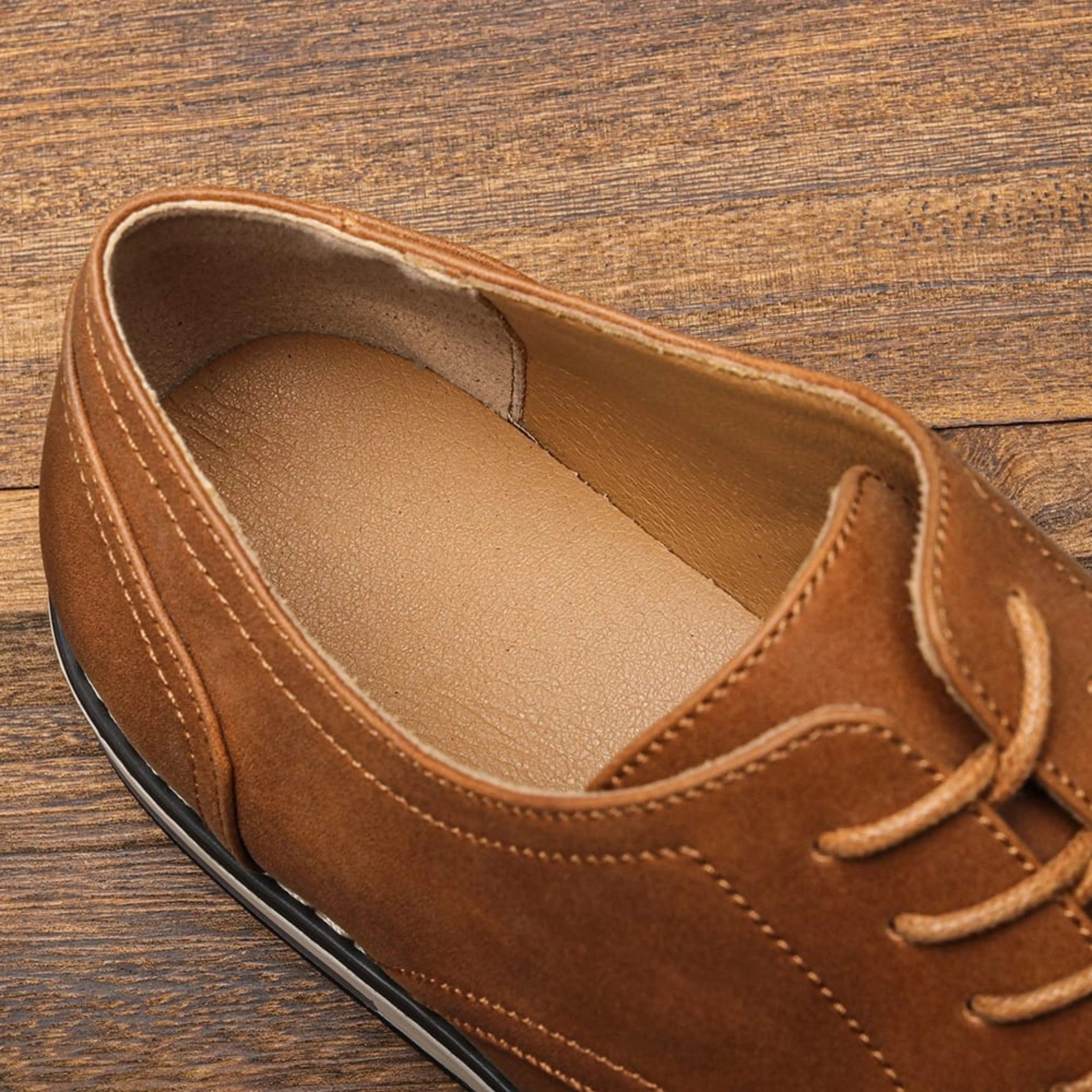 Men's PU Leather Shoes - Isaacare