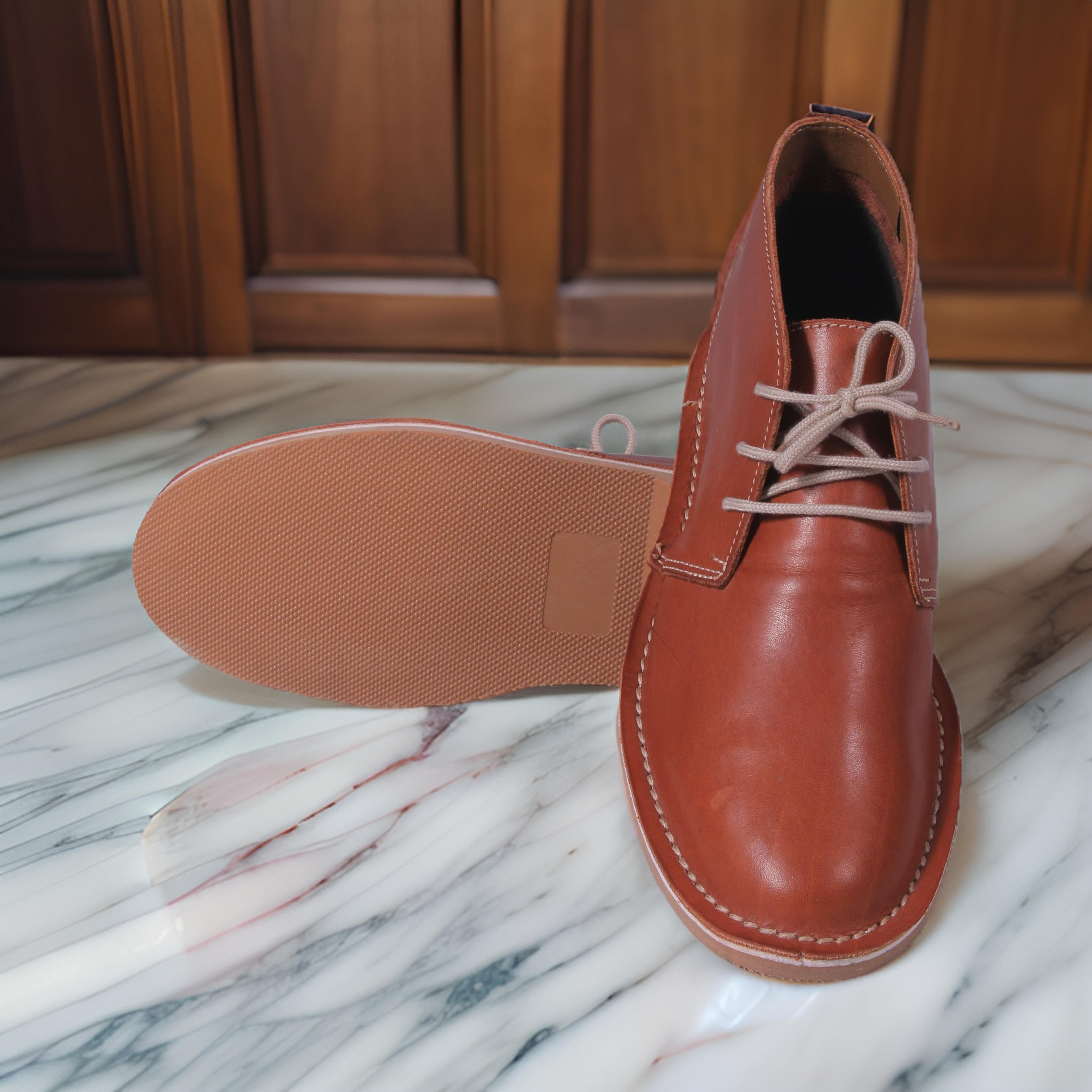 Genuine Leather Vellies for Men - Handmade Isaacare