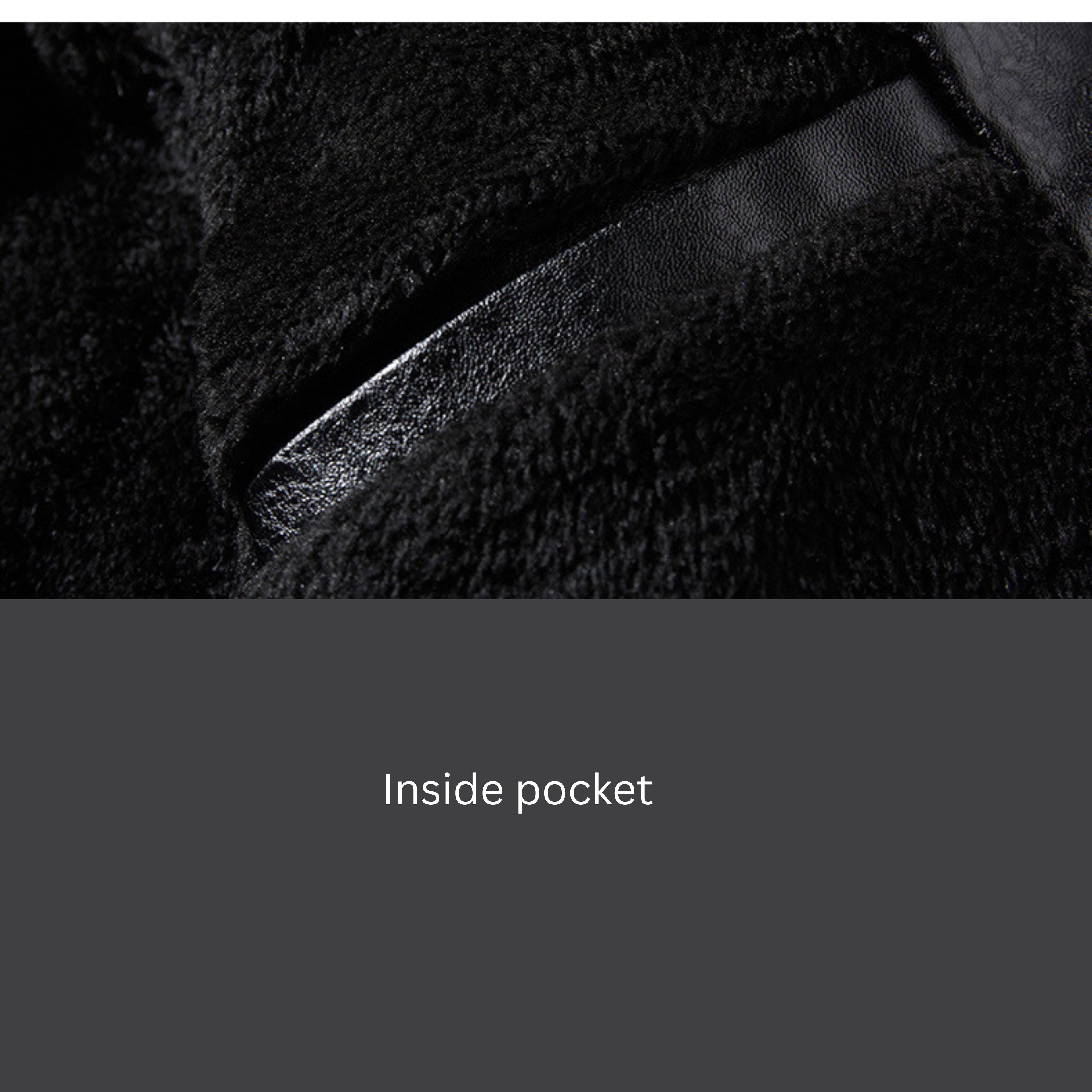 Men's PU Leather Jacket - Bo Katie Seth Best West Collect Isaacare