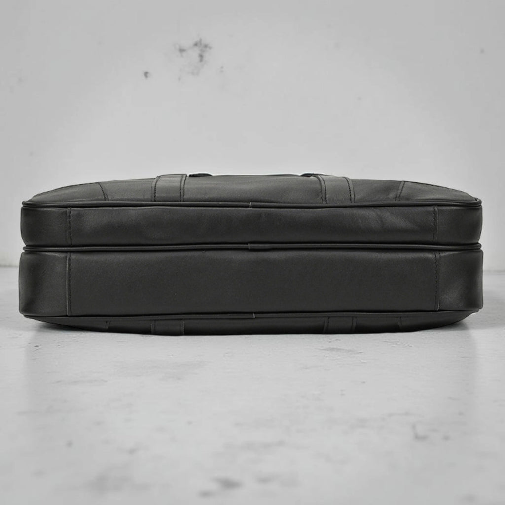 Leather Laptop Bag for Men - Mini Isaacare