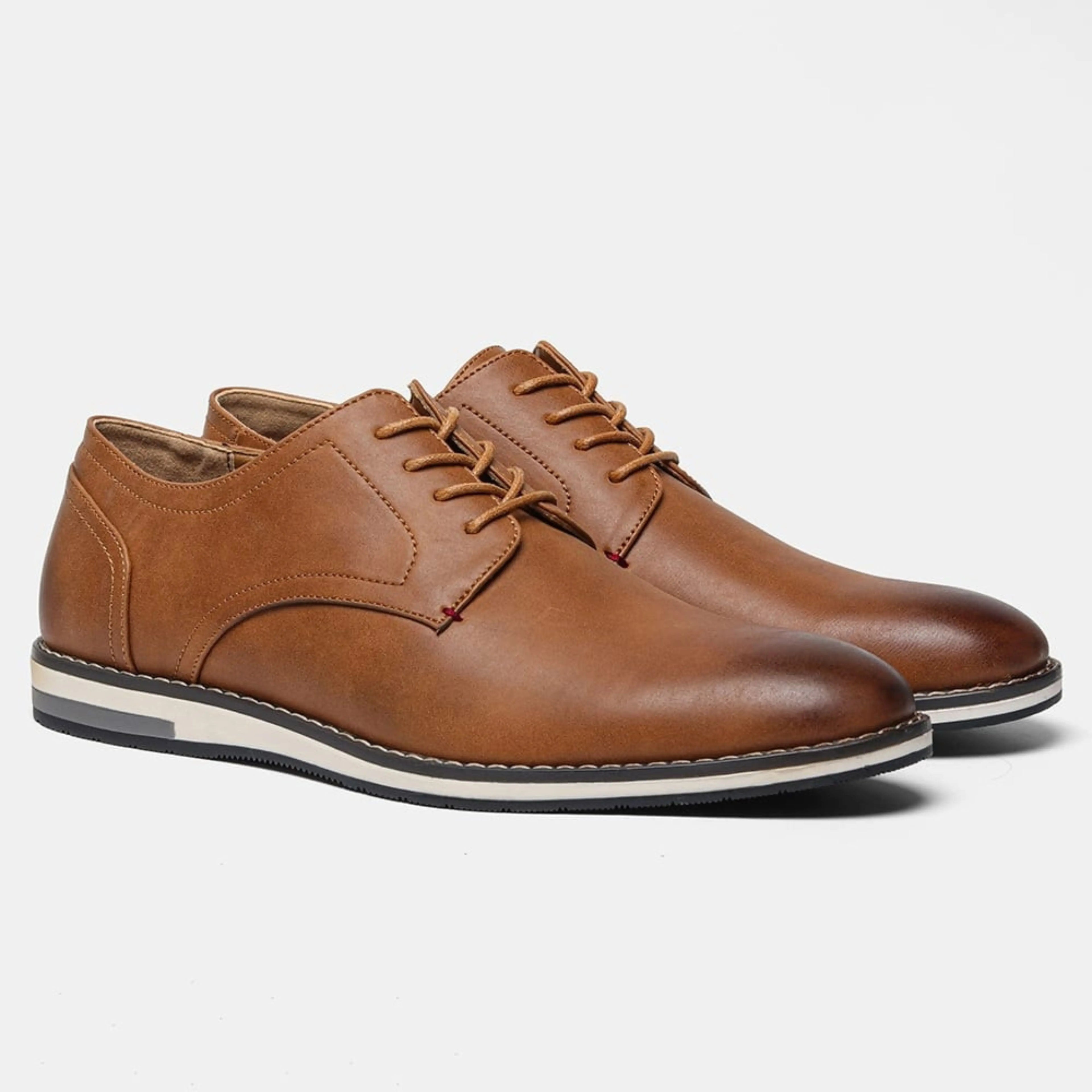 Men's PU Leather Shoes - Isaacare